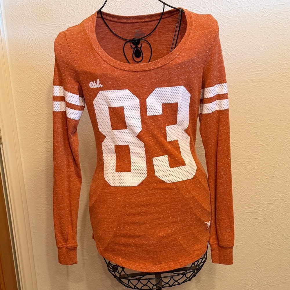 🏈🏈🏈BOGOHO🏈🏈🏈 Nike Orange Texas Longhorns Long Sleeve Top-Small